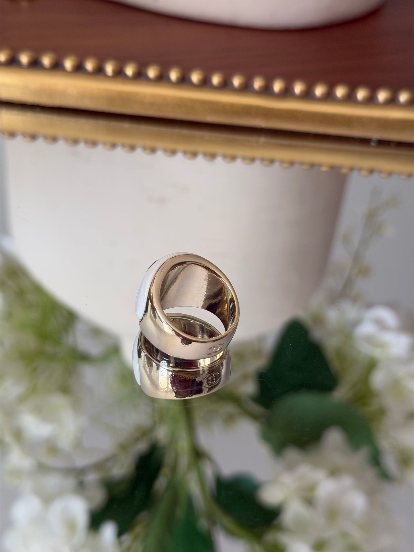White Pearl Ring