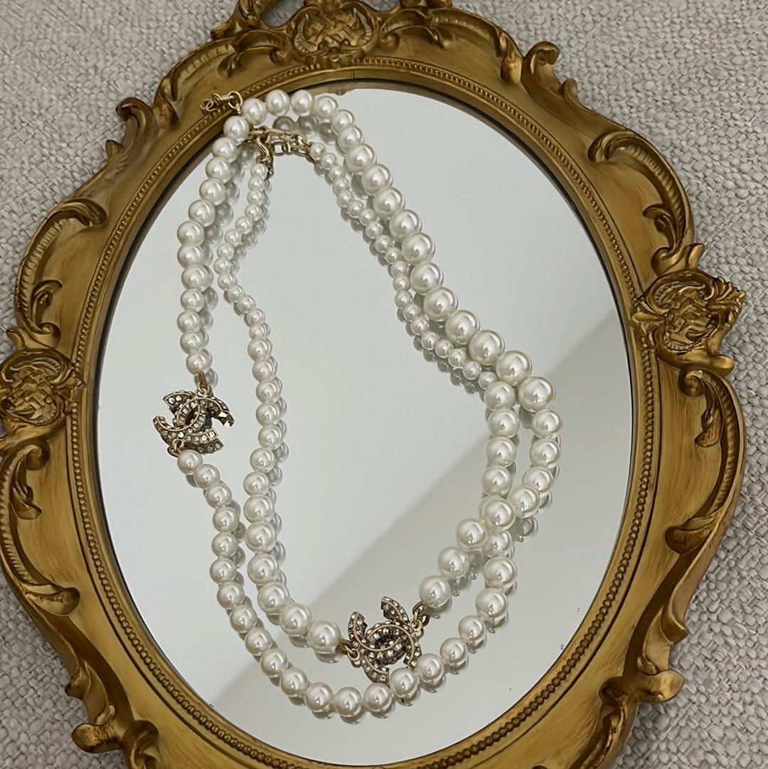 Long Pearl Necklace