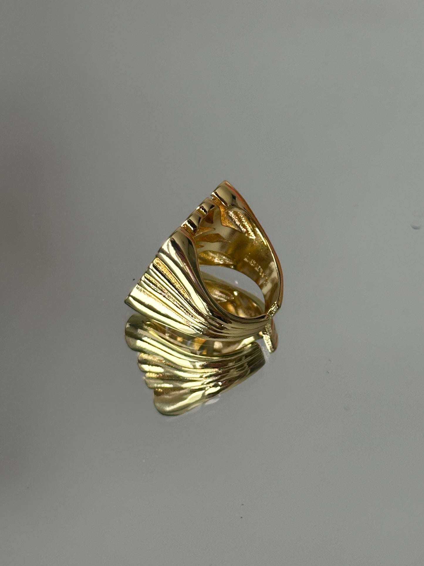Gold Adjustable Ring