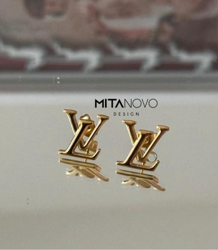 Letter earrings