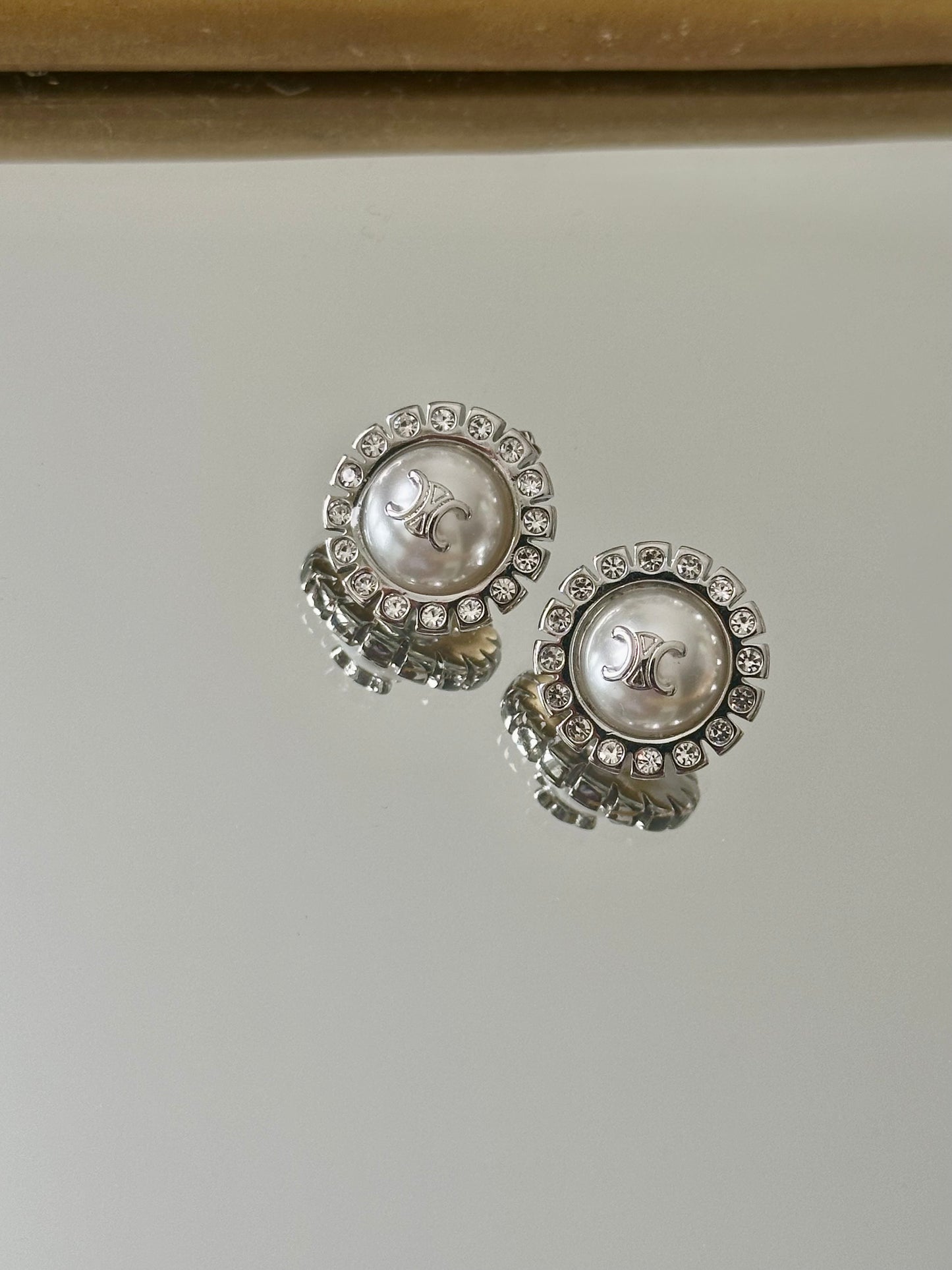 Pearl earrings