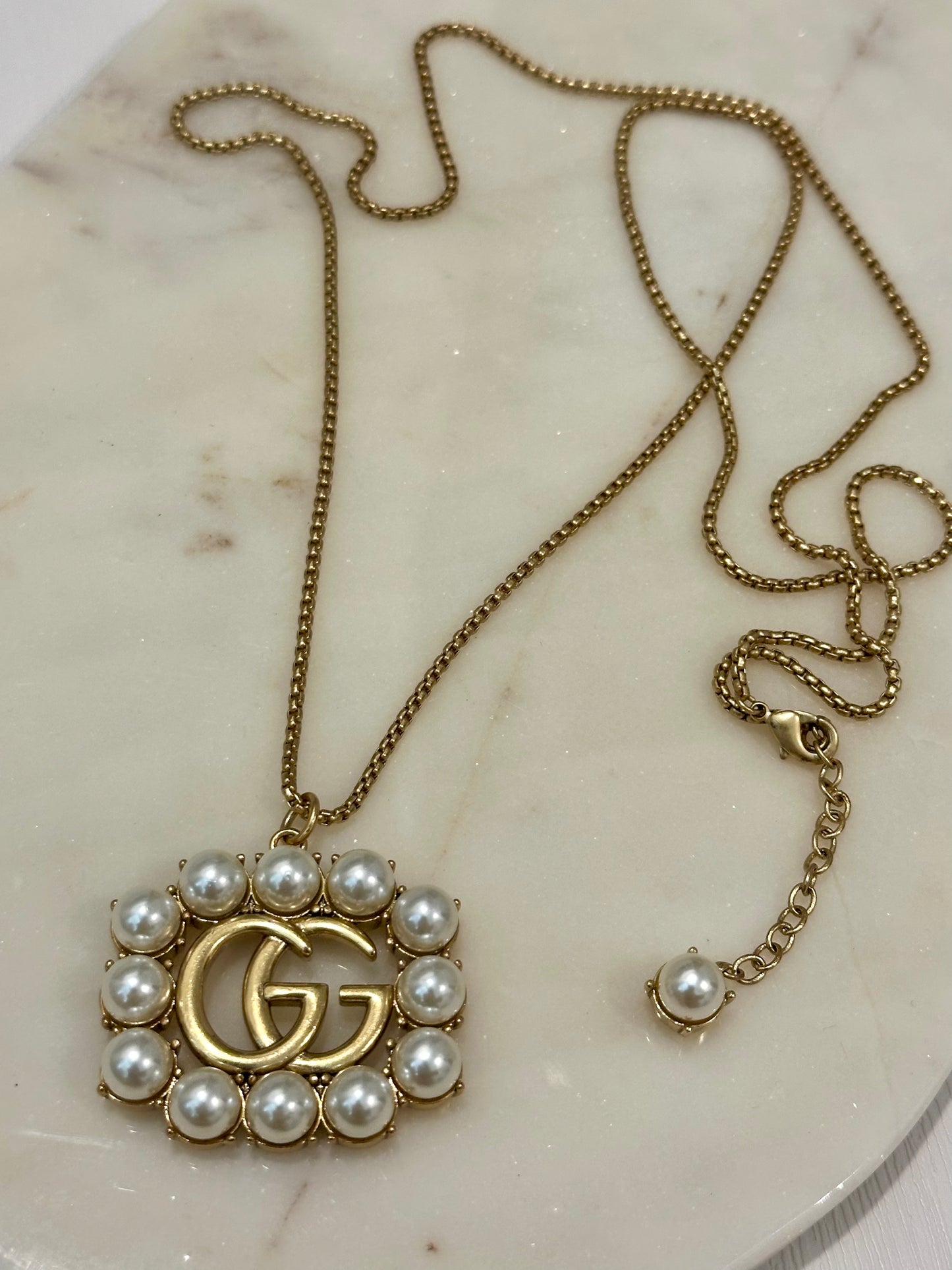 Long Pearl Necklace