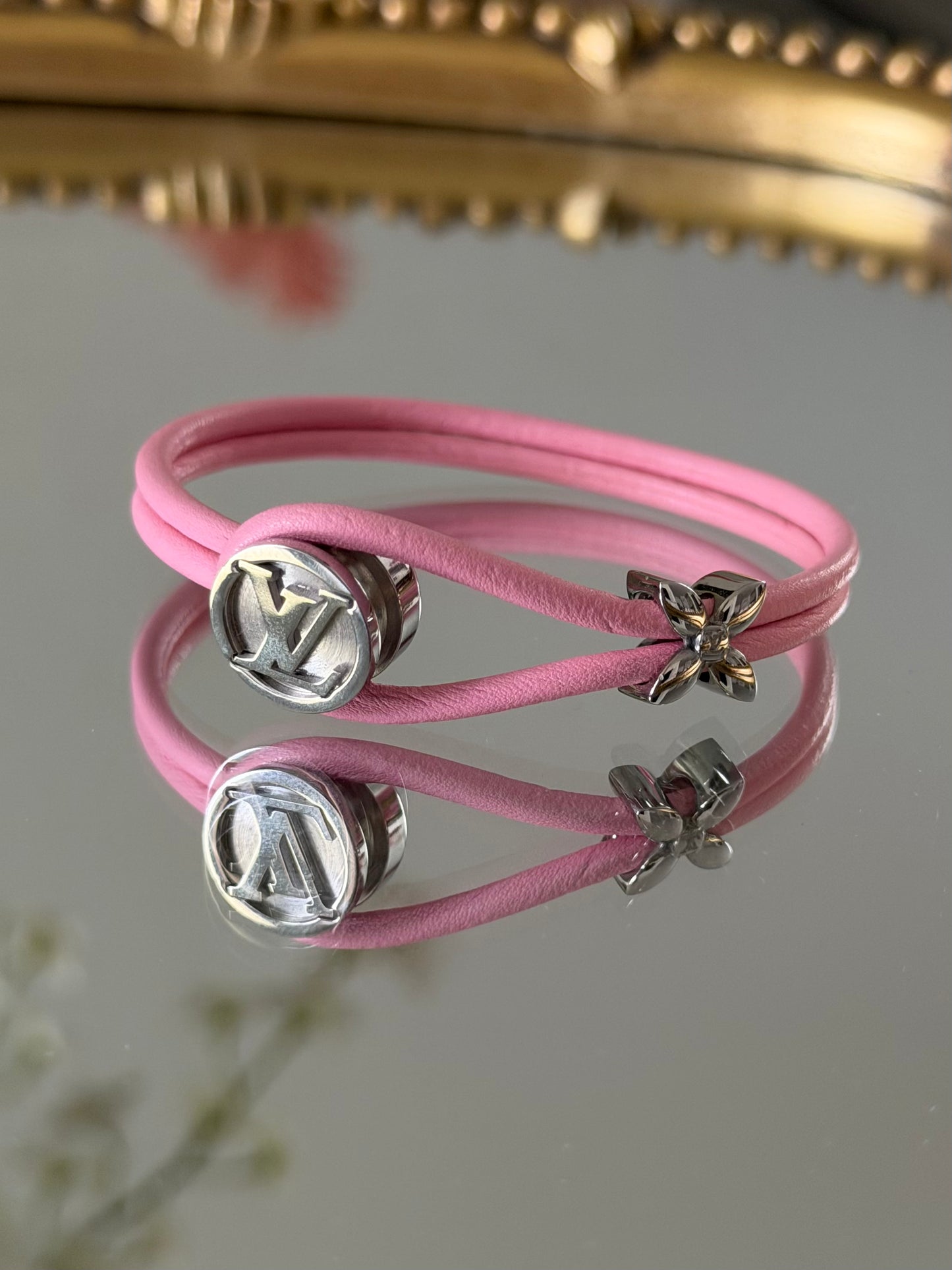 Pink Silver Bracelet 💕