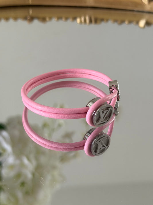 Pink Silver Bracelet 💕