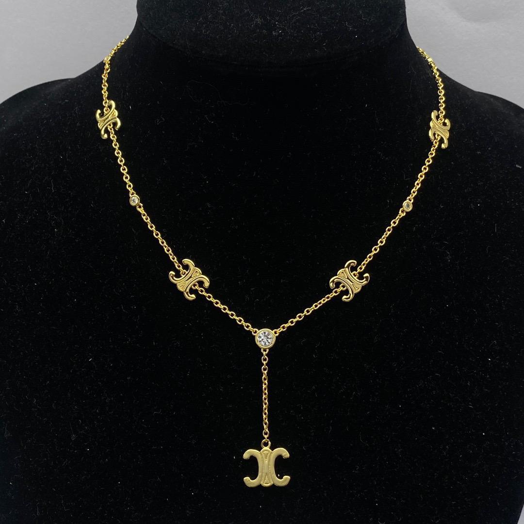Gold necklace