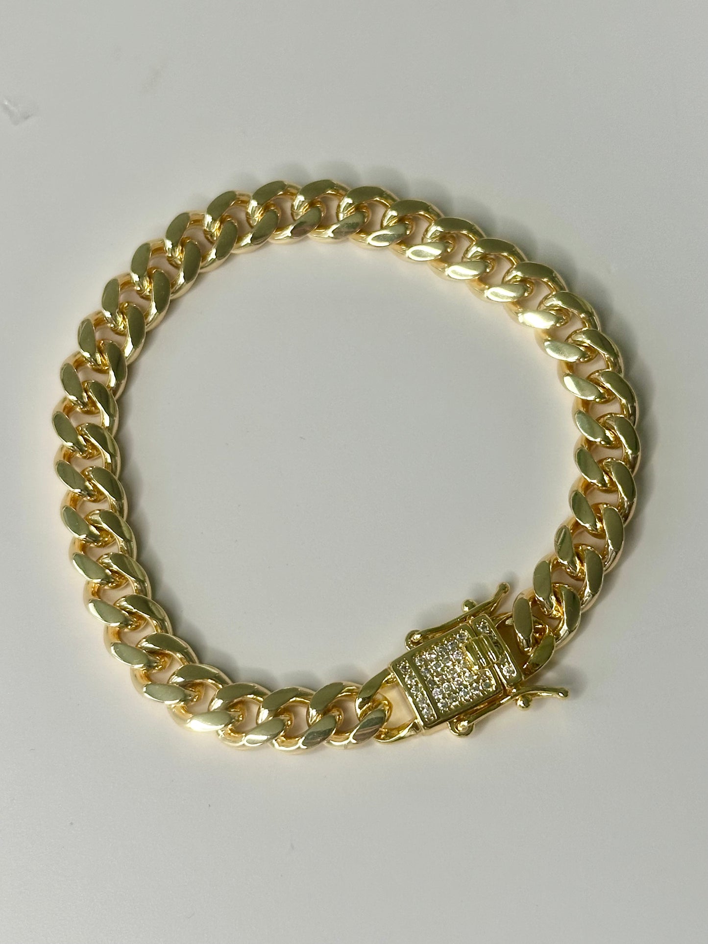 Cuban link bracelet