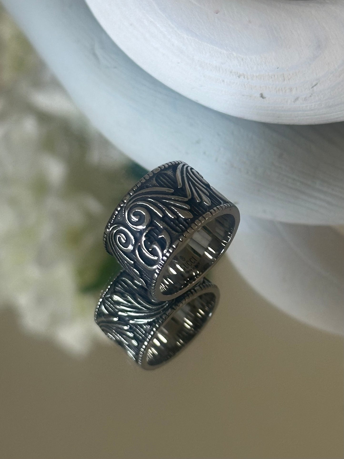 Thick Silver Ring
