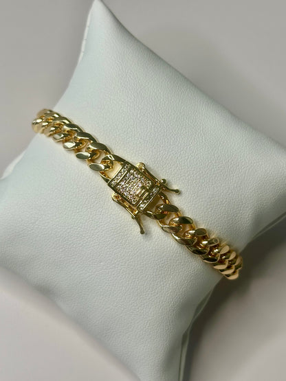 Cuban link bracelet