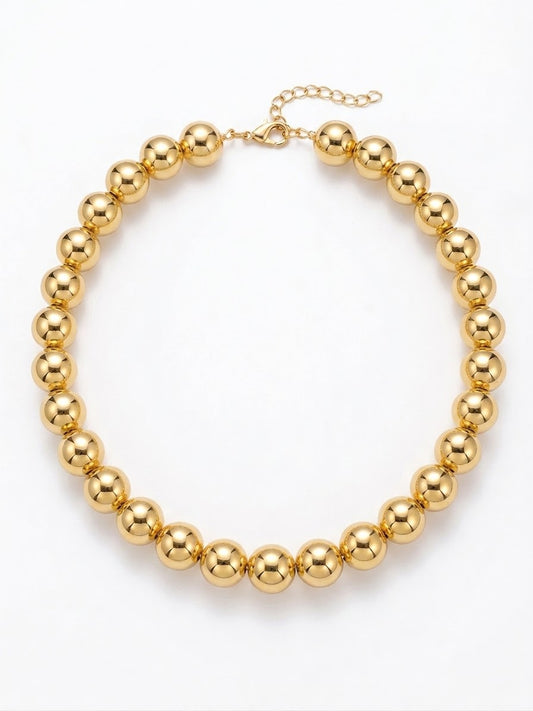 Golden Beads Necklace