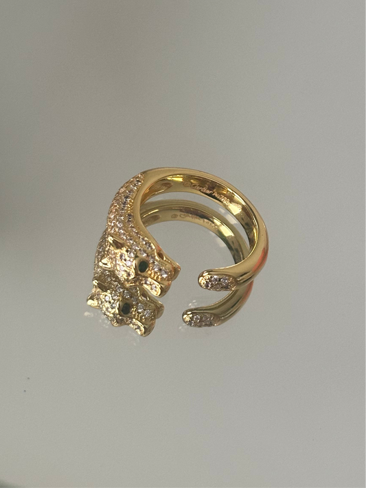 Adjustable Panther Ring