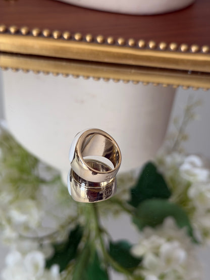 White Pearl Ring