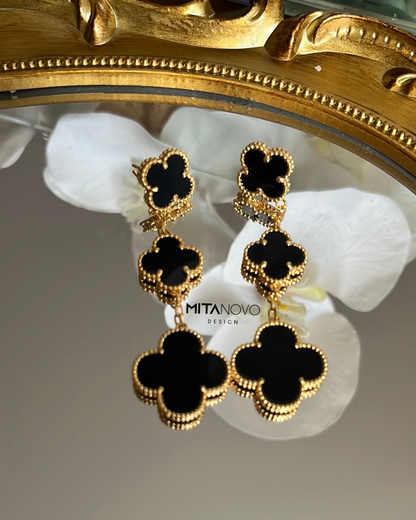 Flower Dangling Earrings
