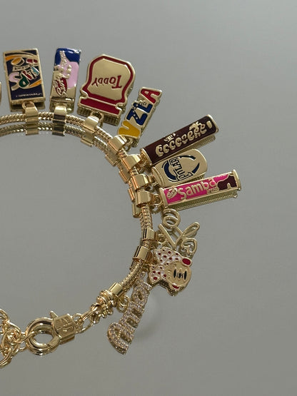 Venezuela Snacks Charm Bracelet – Brazalete de Souvenirs Venezolanos