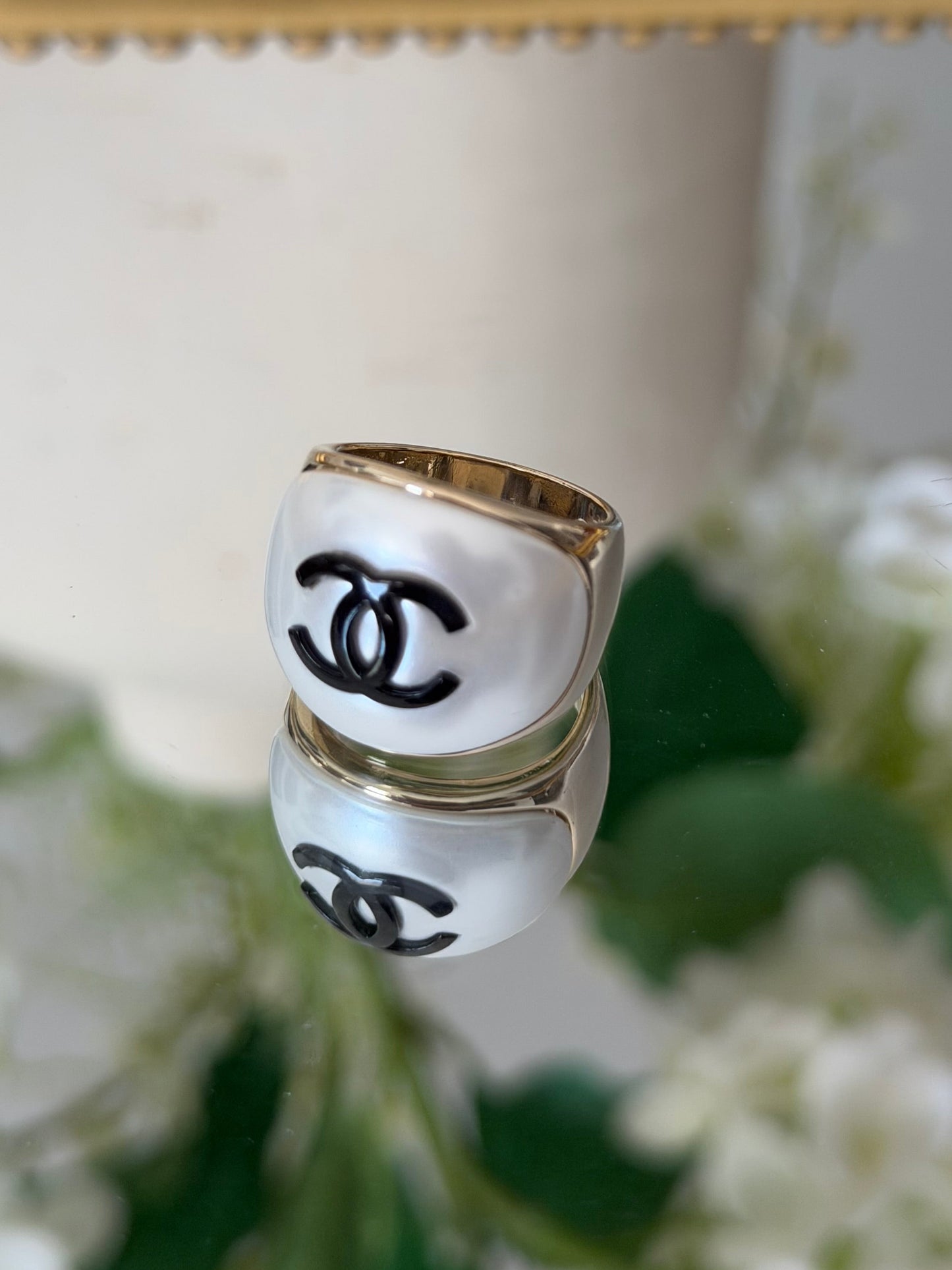 White Pearl Ring