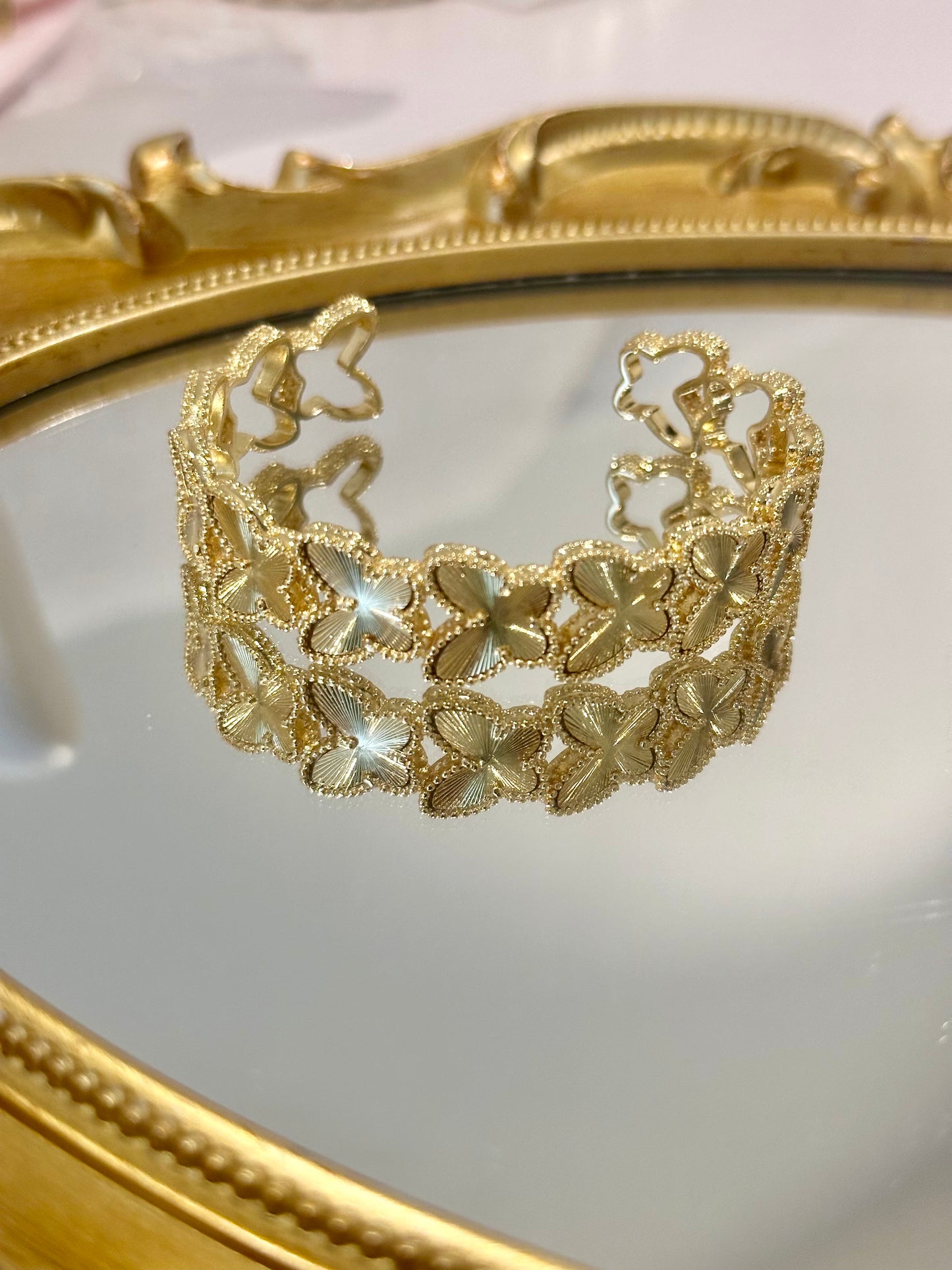 Butterfly Gold cuff