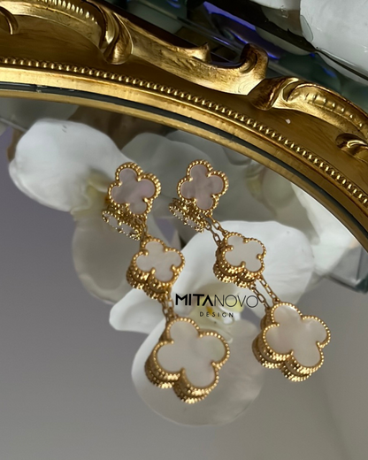 Flower Dangling Earrings