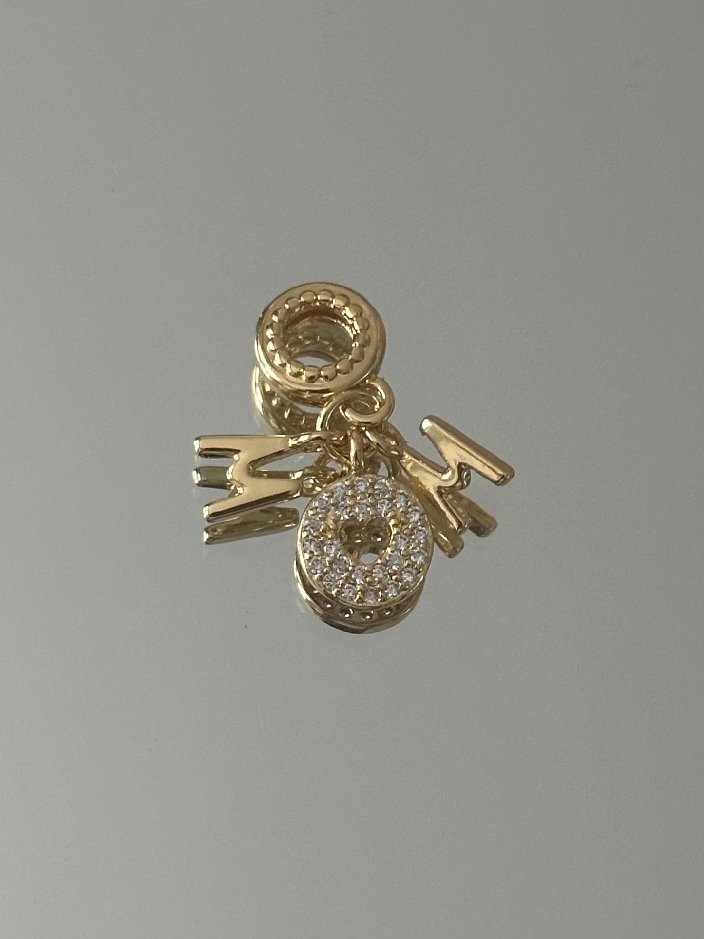 Gold Necklace with chams