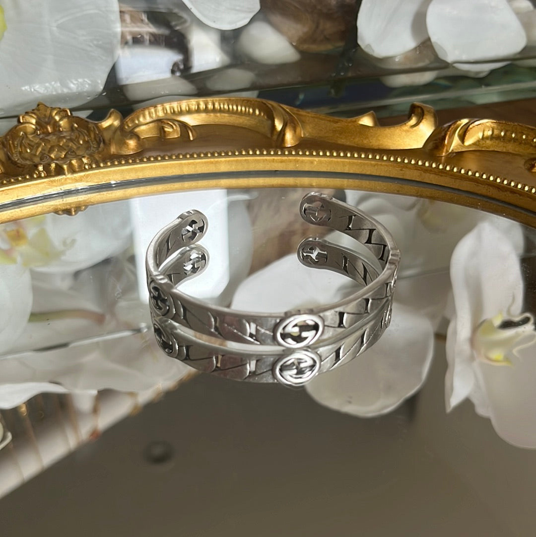 Silver cuff Bracelet