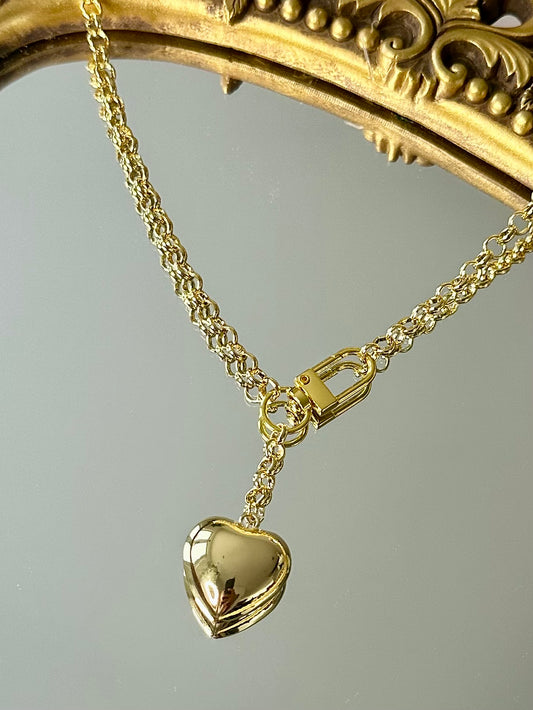 Heart Gold Necklace