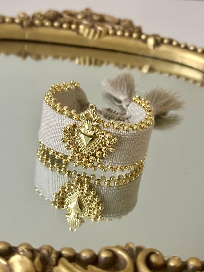 Brazalete ajustable Corazón