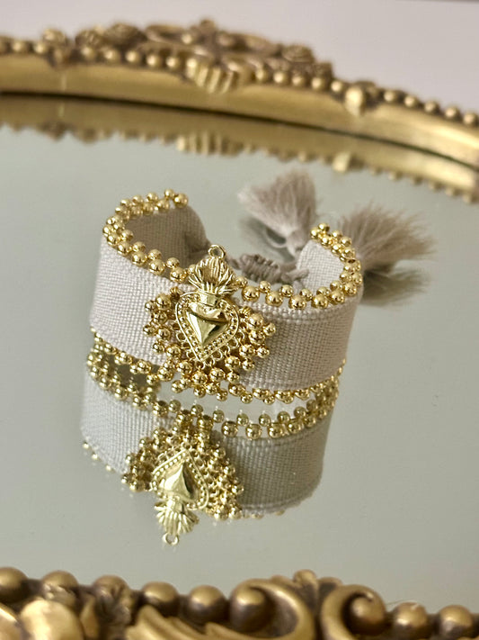 Brazalete ajustable Corazón