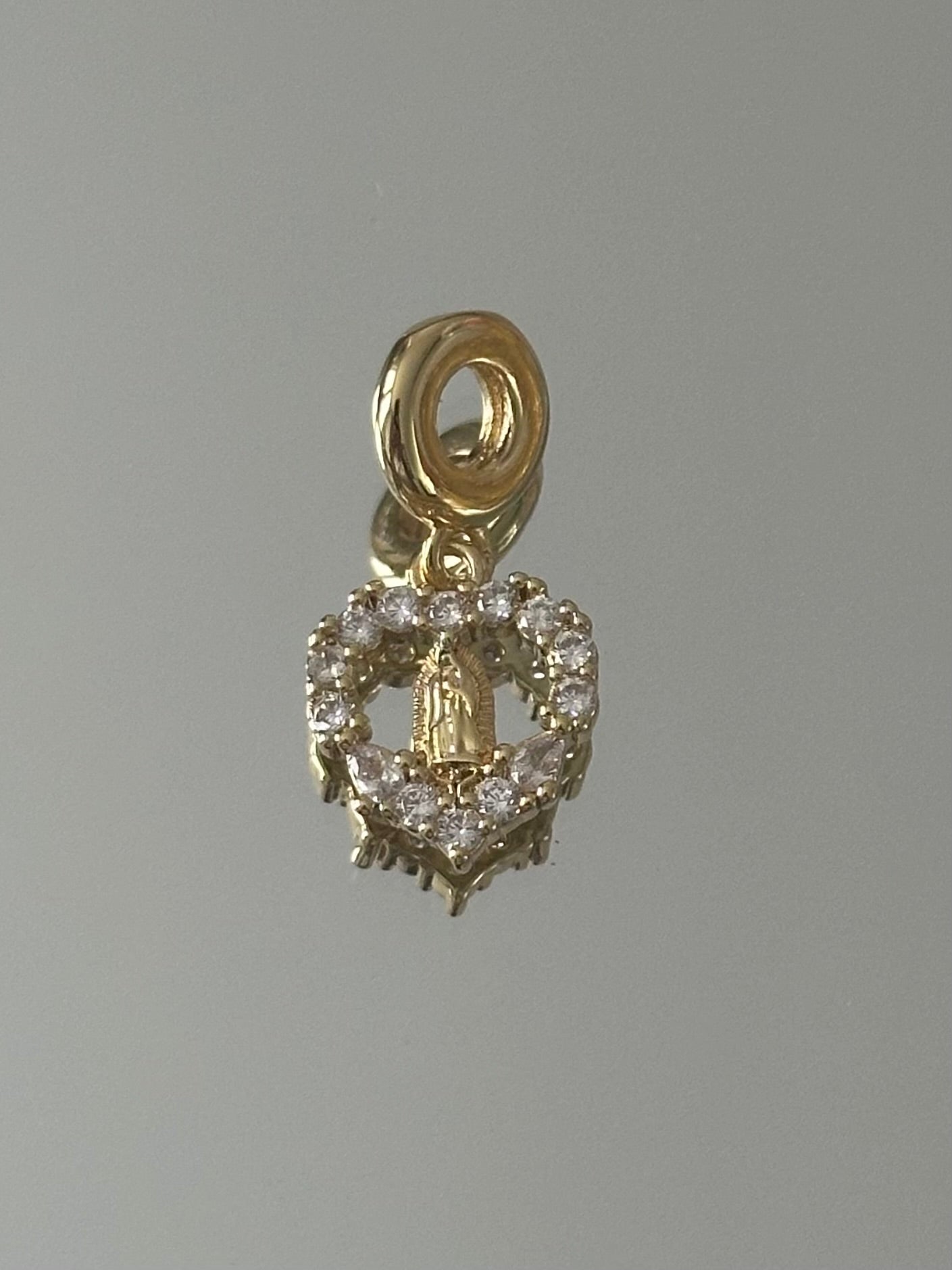 Gold Necklace with chams