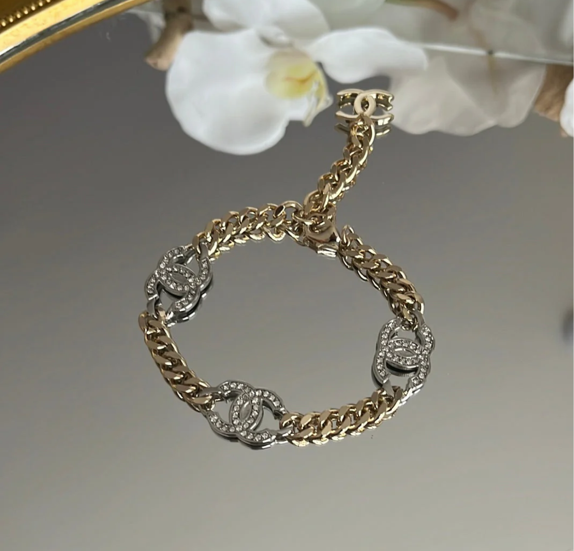 Silver and Gold bracelet