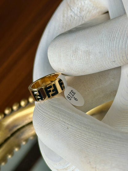 Black Gold Ring