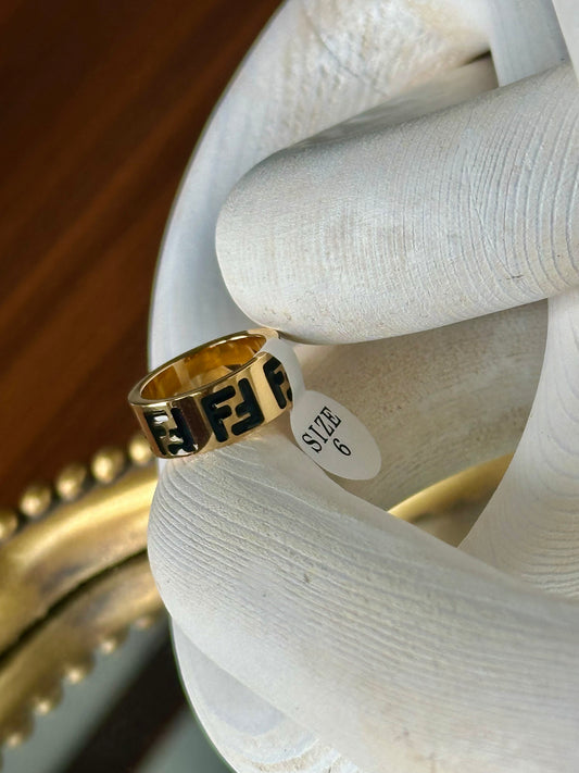 Black Gold Ring