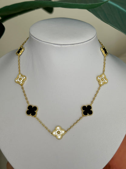 Necklace of 10 flowers