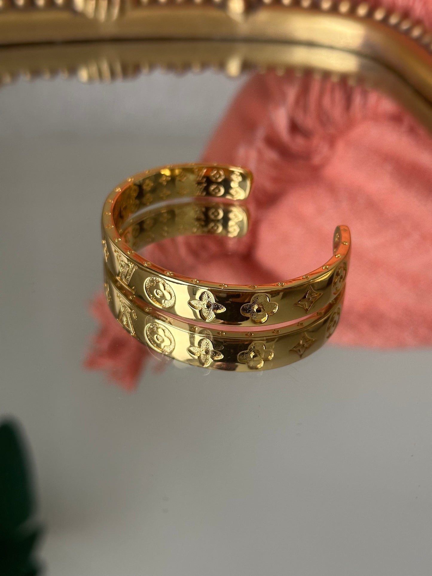 Gold Cuff Bracelet