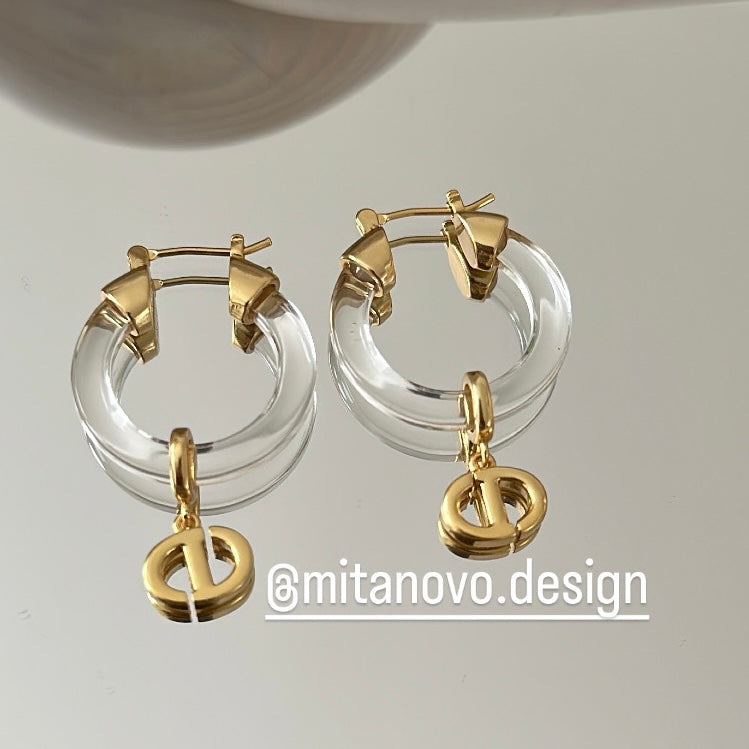 Acrylic hoops