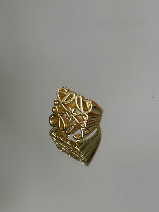 Gold Adjustable Ring