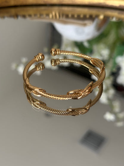 Gold Cuff Bracelet