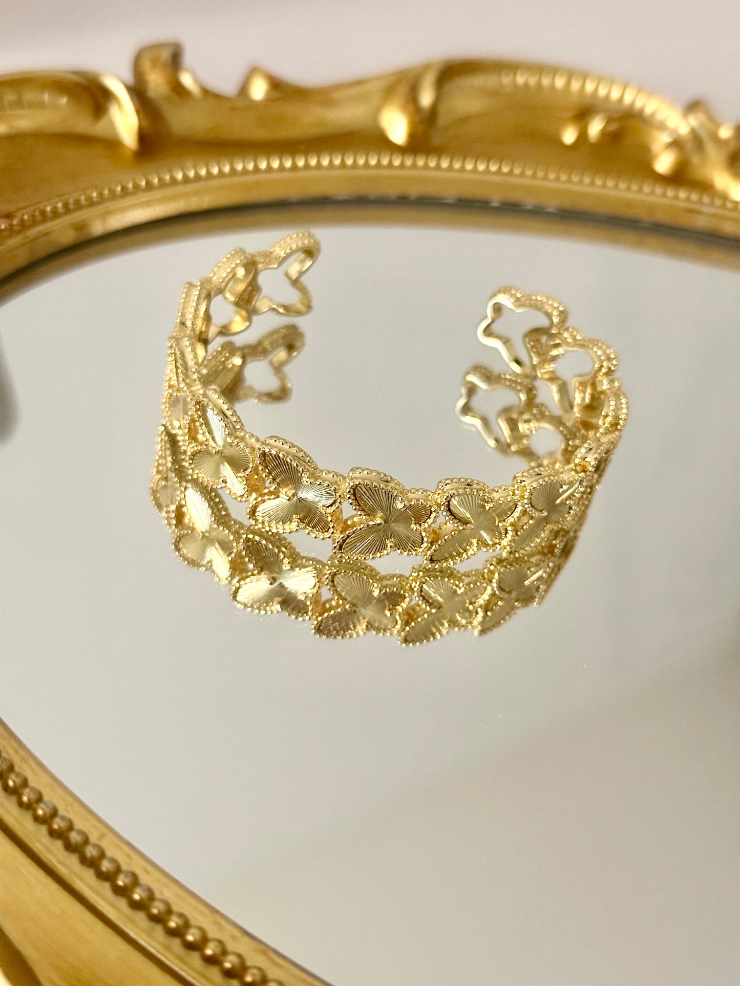 Butterfly Gold cuff