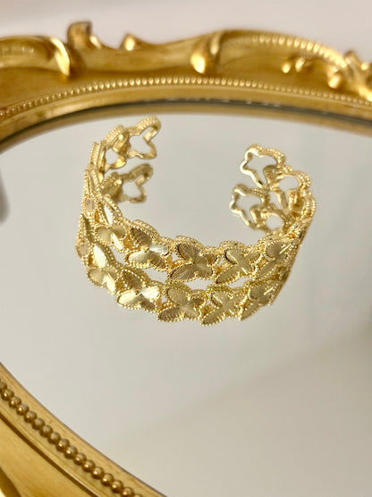 Butterfly Gold cuff