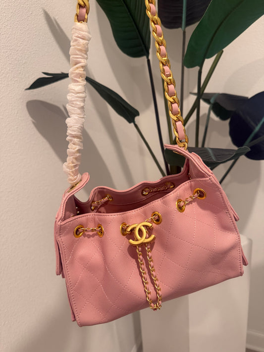 Pink luxe purse