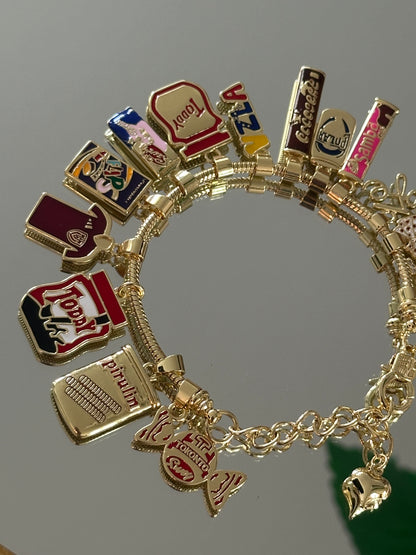 Venezuela Snacks Charm Bracelet – Brazalete de Souvenirs Venezolanos