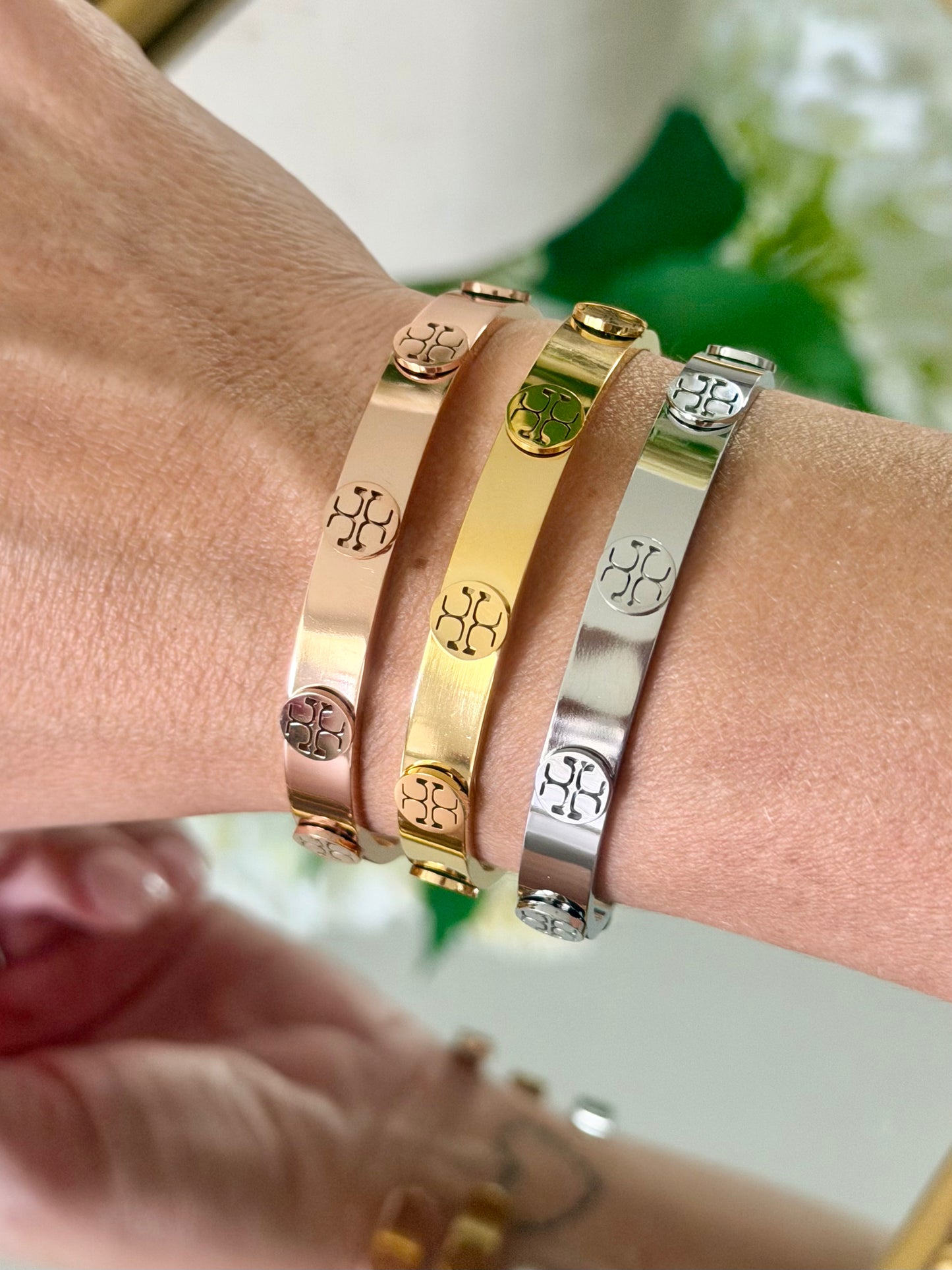 Cuff set of 3 colors