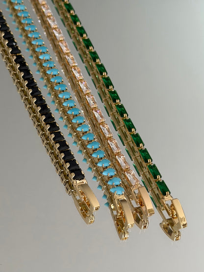 Baguette Tennis Bracelet