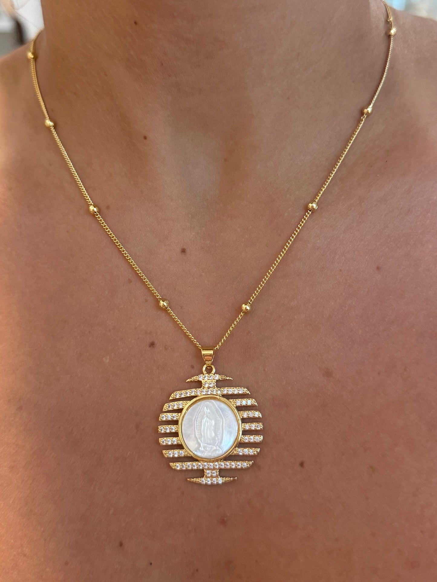 Guadalupe Divine Medallion