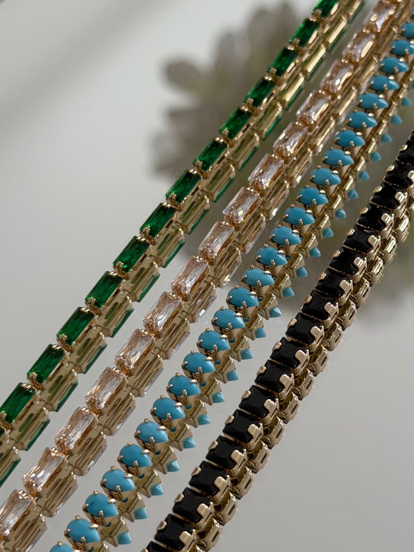 Baguette Tennis Bracelet