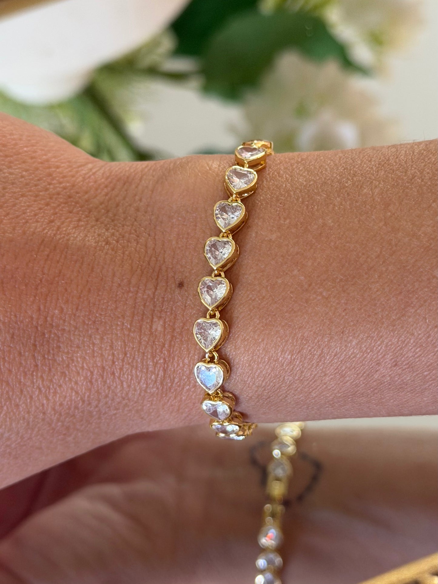 Golden Heart Bracelet