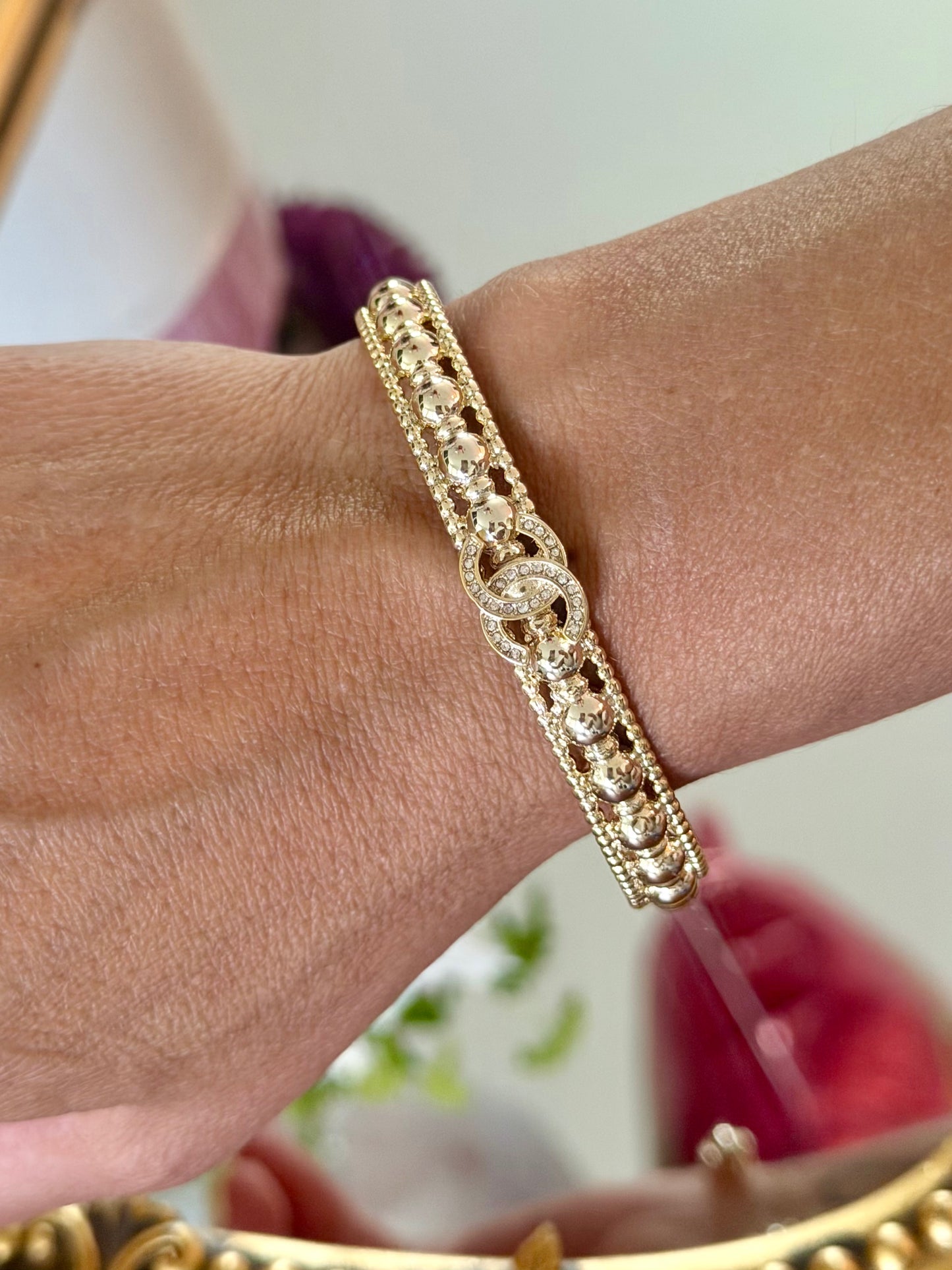 Gold Cuff Bracelet