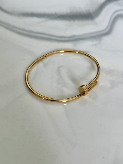 Thin Gold Bracelet