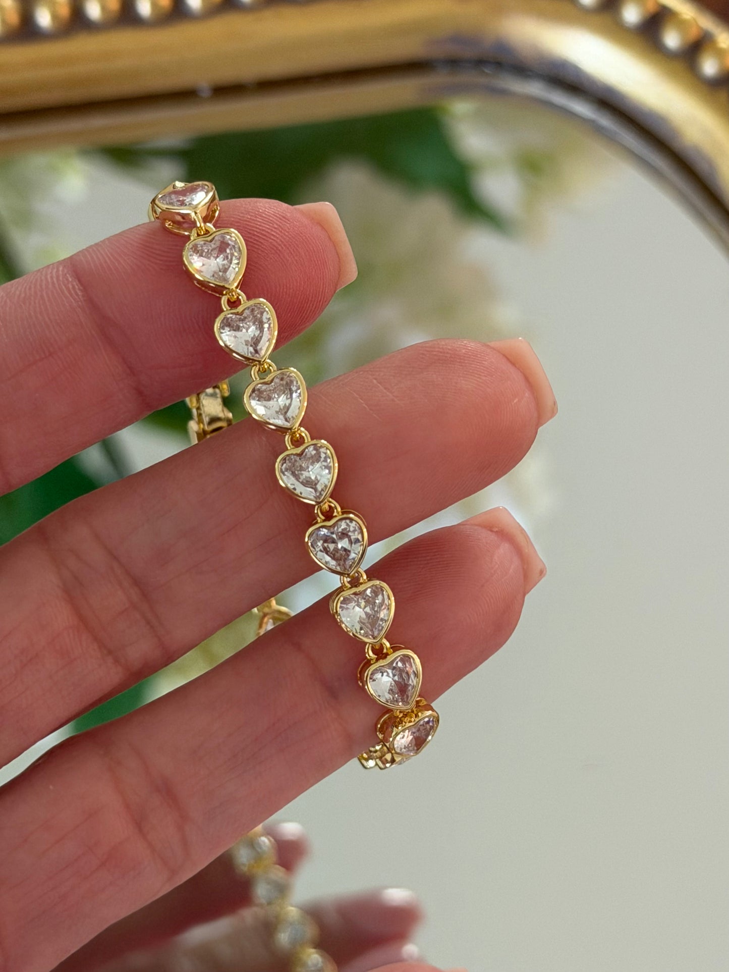 Golden Heart Bracelet