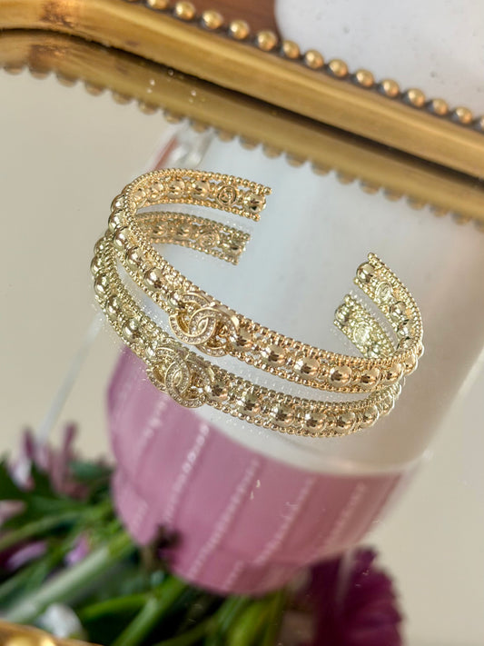 Gold Cuff Bracelet