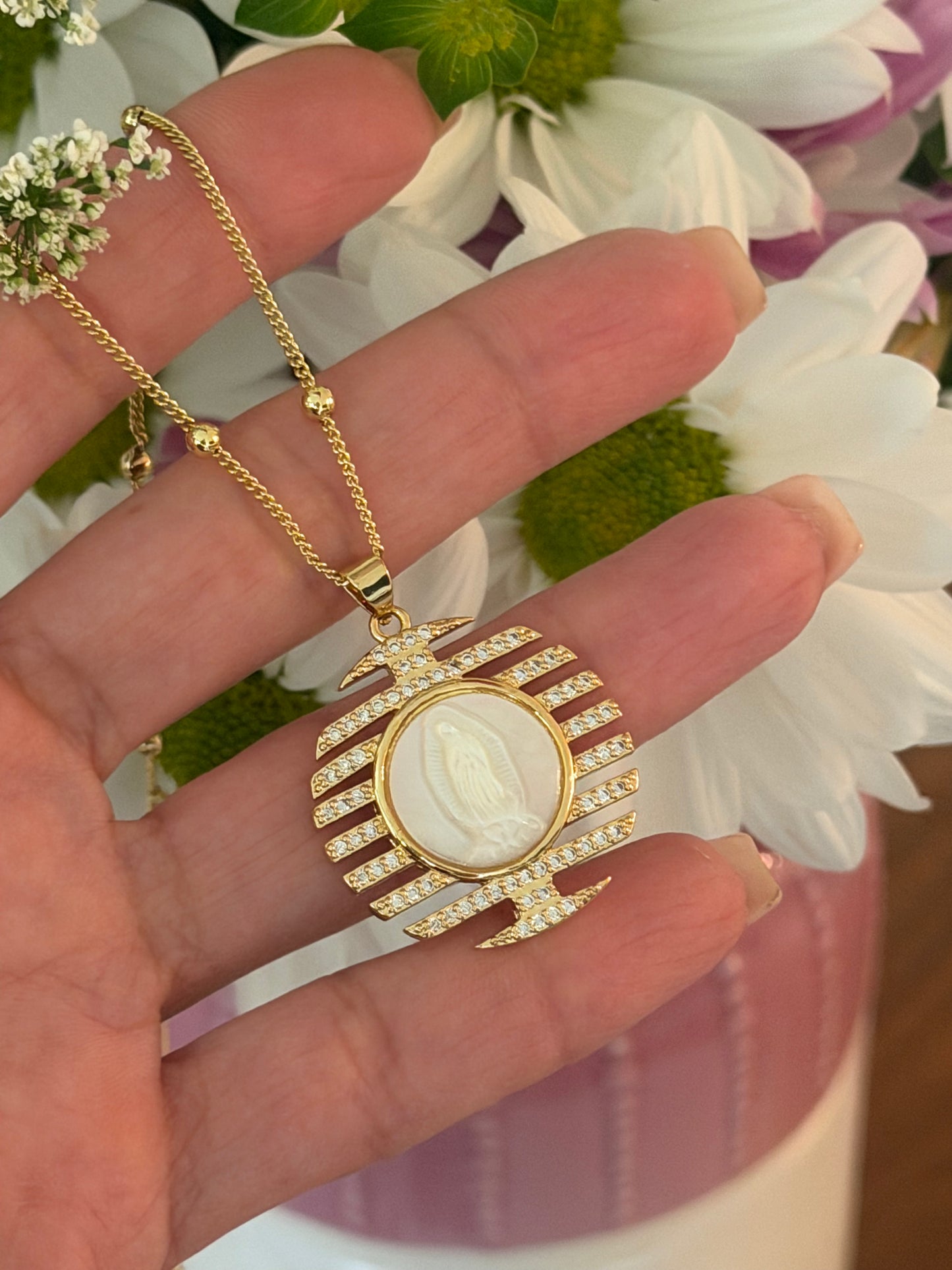 Guadalupe Divine Medallion