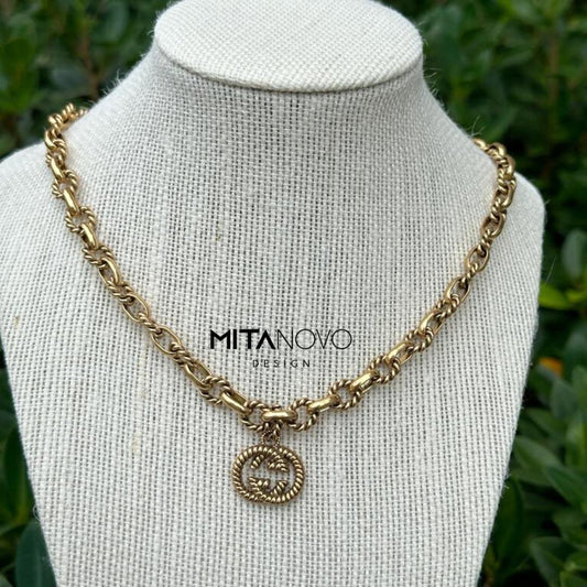Gold necklace