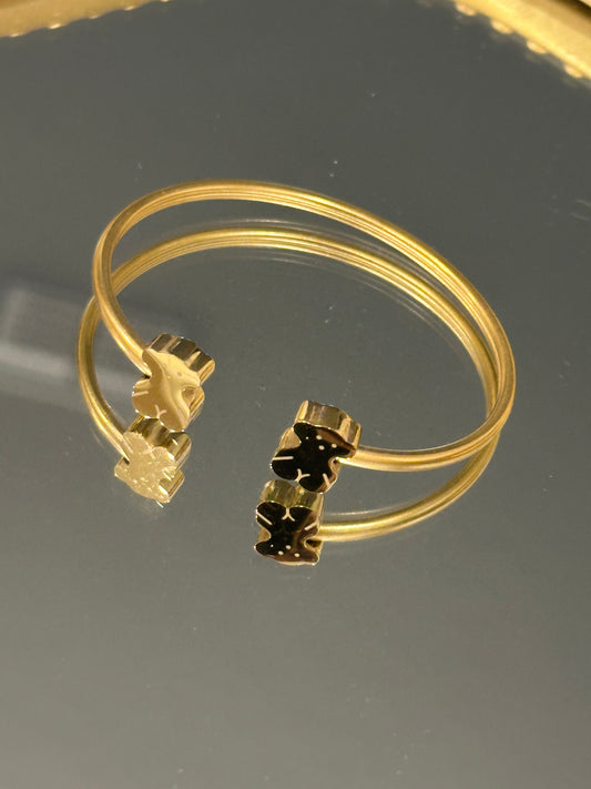 Gold cuff